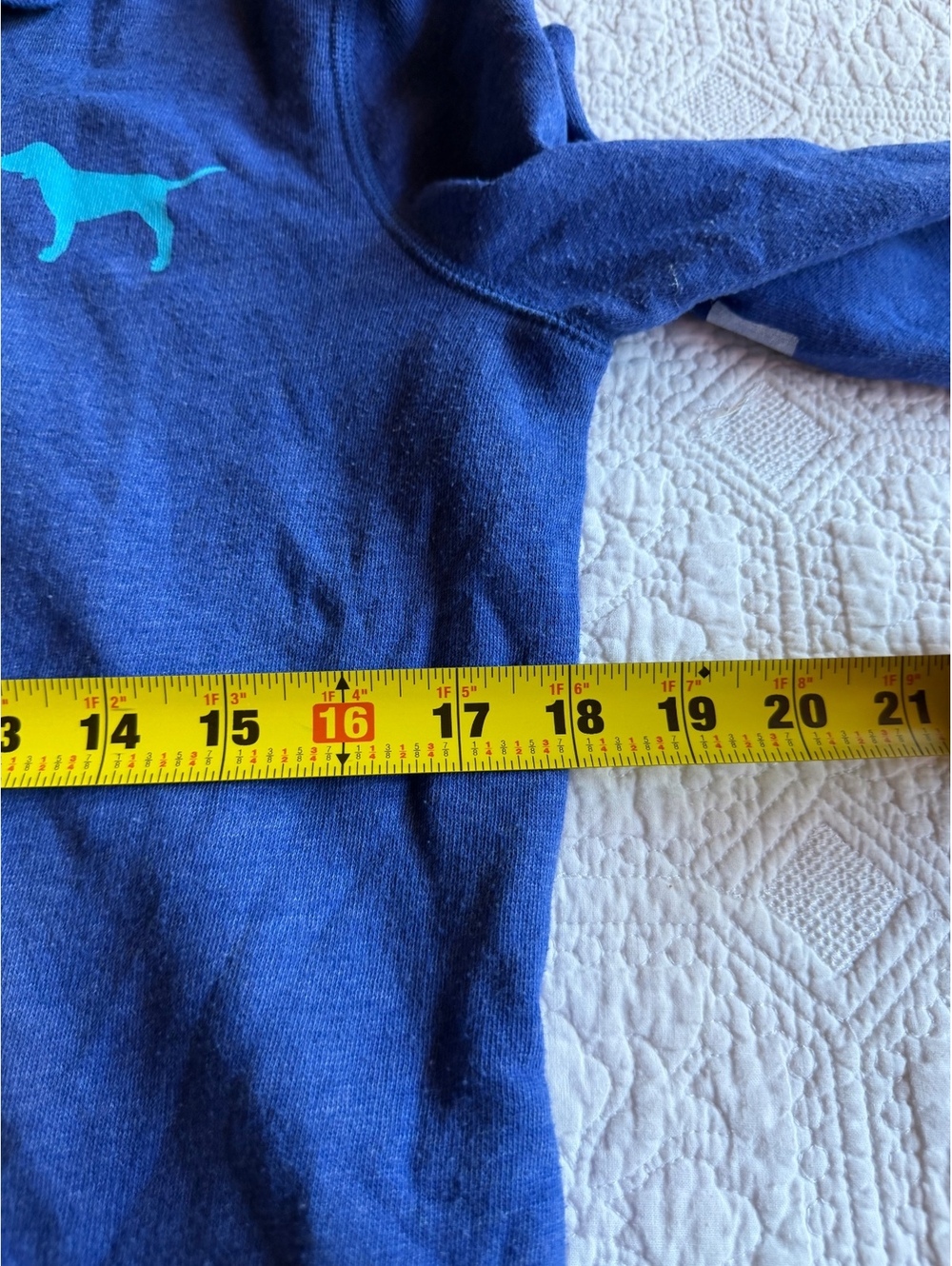 Victoria's Secret PINK Navy Blue-Zip up Hoodie Sweatshirt Size XS - Picture 4 of 5